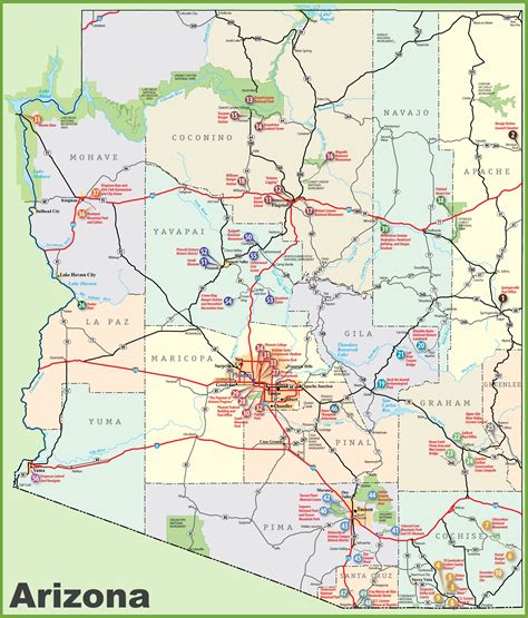 arizona cities|arizona points of interest.